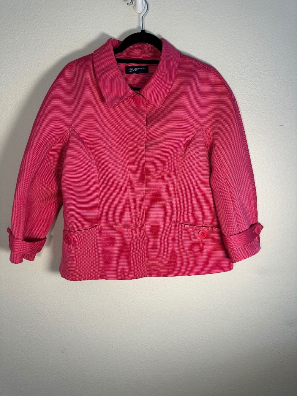 Jones New York Signature, Fitted Waist, Size 10, Fuchsia Pink